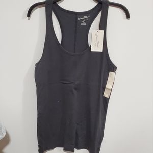Women's gray racerback tank top vintage wash NEW , NWT